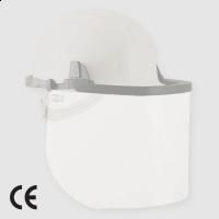 Faceshield with bracket fot helmet mount